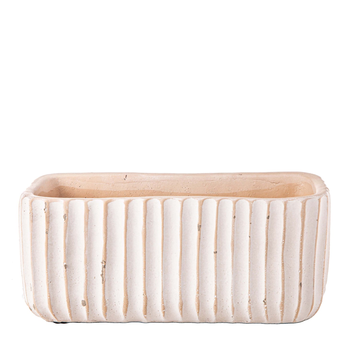 Callan Rectangular Column Design Cement Planter