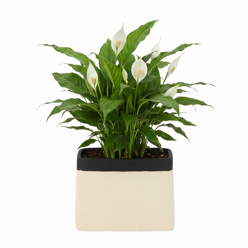 Bravine Rectangular Cement Pot