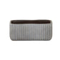 Rienza Cement Rectangle Pot