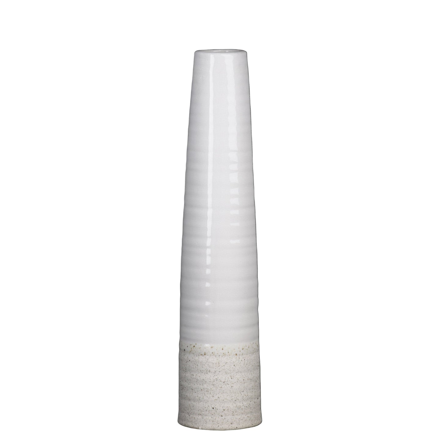 Calliope Ceramic Tall Round Vase