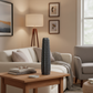 Astrid Ceramic Tall Bellied Cylinder Vase