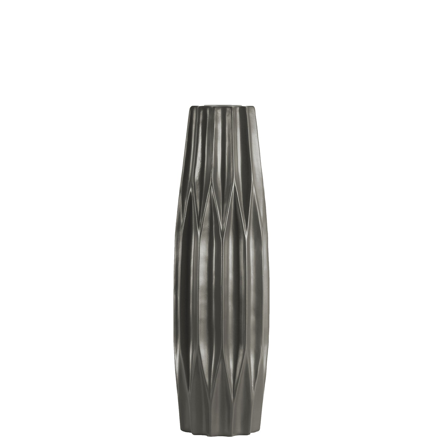 Leelie Ceramic Patterned Bellied Round Vase