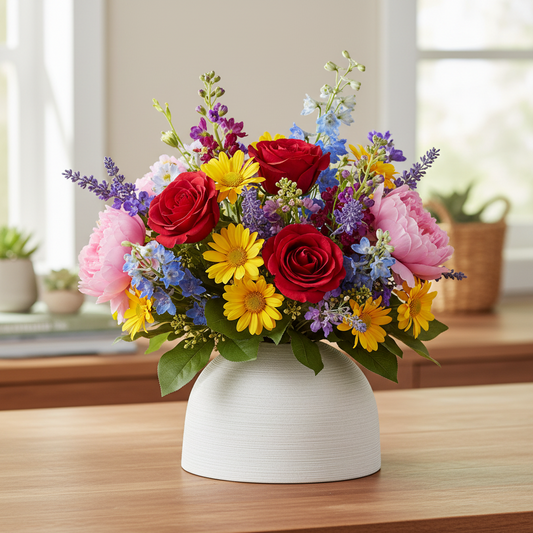 Gianna Ceramic Decorative Vase