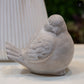 Nevelle Cement Sitting Bird Figurine