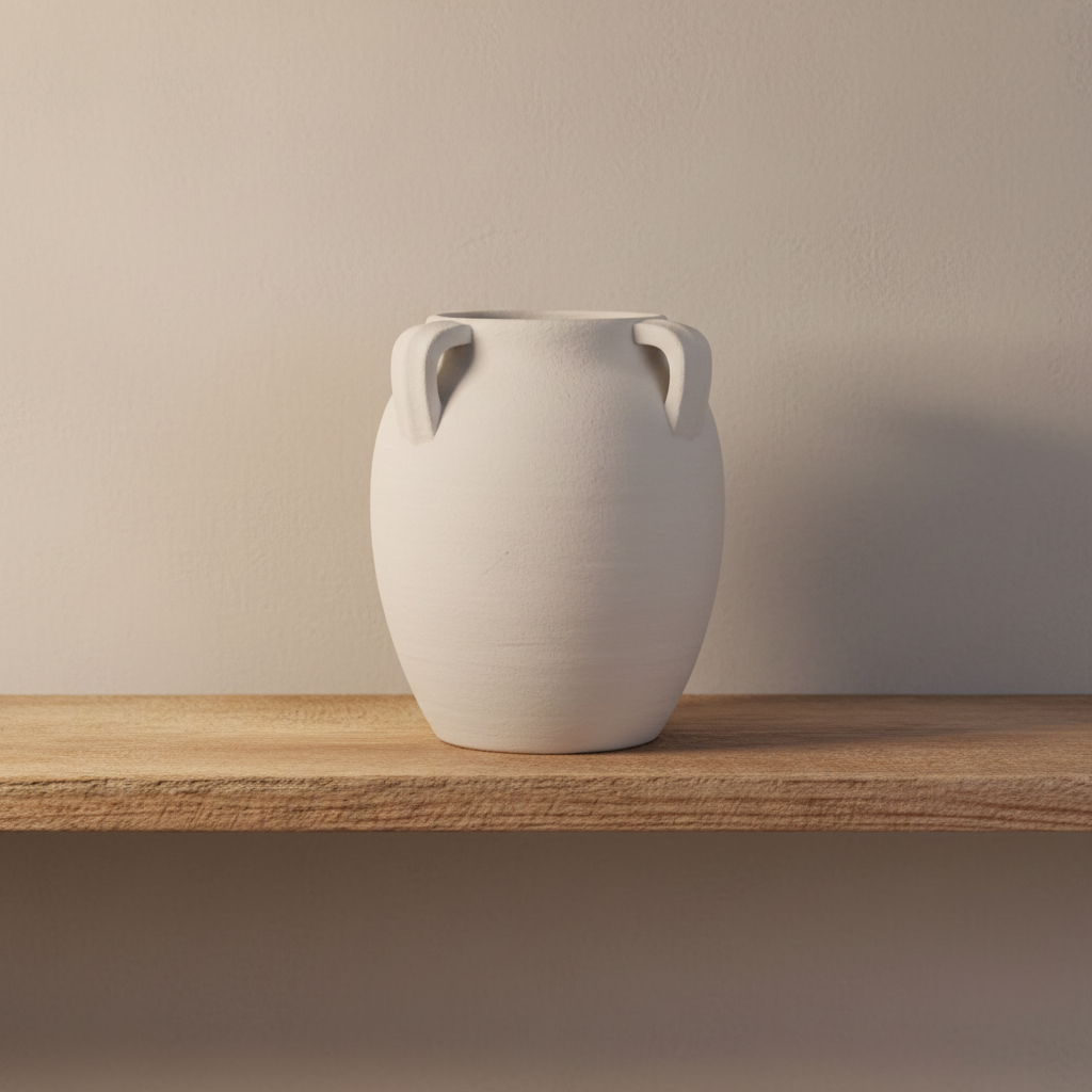 Aldora Multi-Handle Amphora Clay Jar