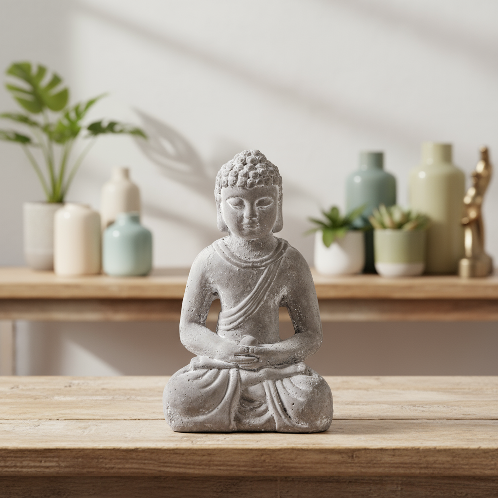 Tashi Lord Meditating Buddha Figurine