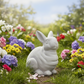 Neve Terracotta Kneeling Rabbit Figurine