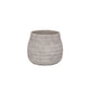 Stef Swirled Round Cement Planter