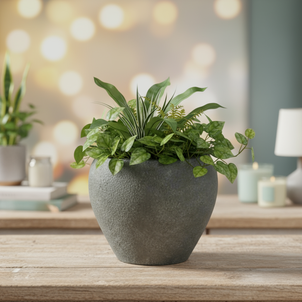 Anouk Terracotta Round Pot