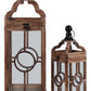 Briselle Square Wood Lanterns
