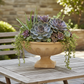 Brishti Fluted Pedestal Urn Planter Bowl
