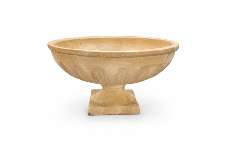 Brishti Fluted Pedestal Urn Planter Bowl