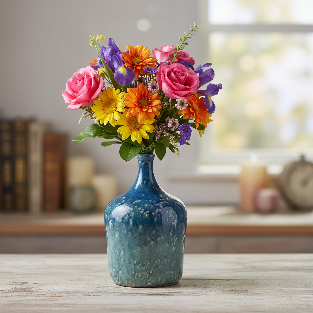 Evie Terracotta Decorative Vase