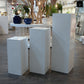 Rune Modern Fiberglass Display Pedestal Column