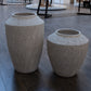 Kora Handcrafted Tapered Urn-Style Ceramic Floor Vase
