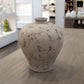 Lilya Weathered Ovoid Cement Vase