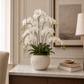 Tara Ribbed Ovoid Ceramic Vase