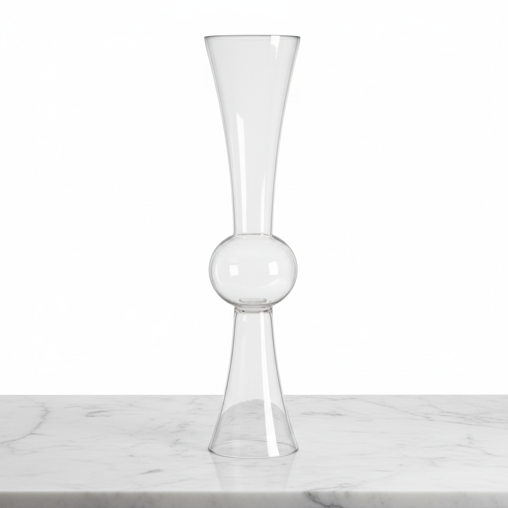 Hadriel Double Trumpet Glass Vase