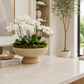 Alexandra Pedestal Ceramic Bowl Planter