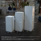 Rune Modern Fiberglass Display Pedestal Column