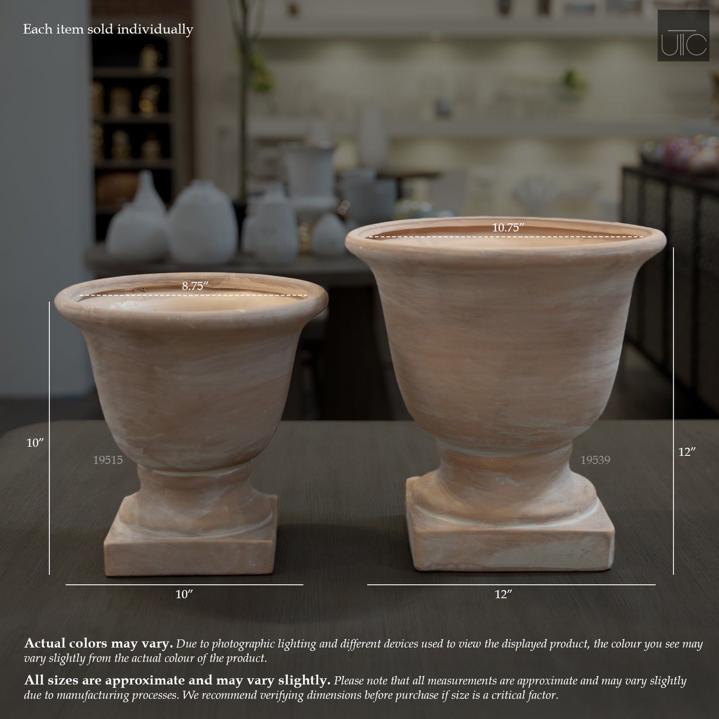 Talon Round Cement Pot
