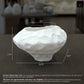 Lana Faceted Ovoid Cement Vase