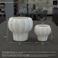 Darie Fluted Urn-Style Clay Planter