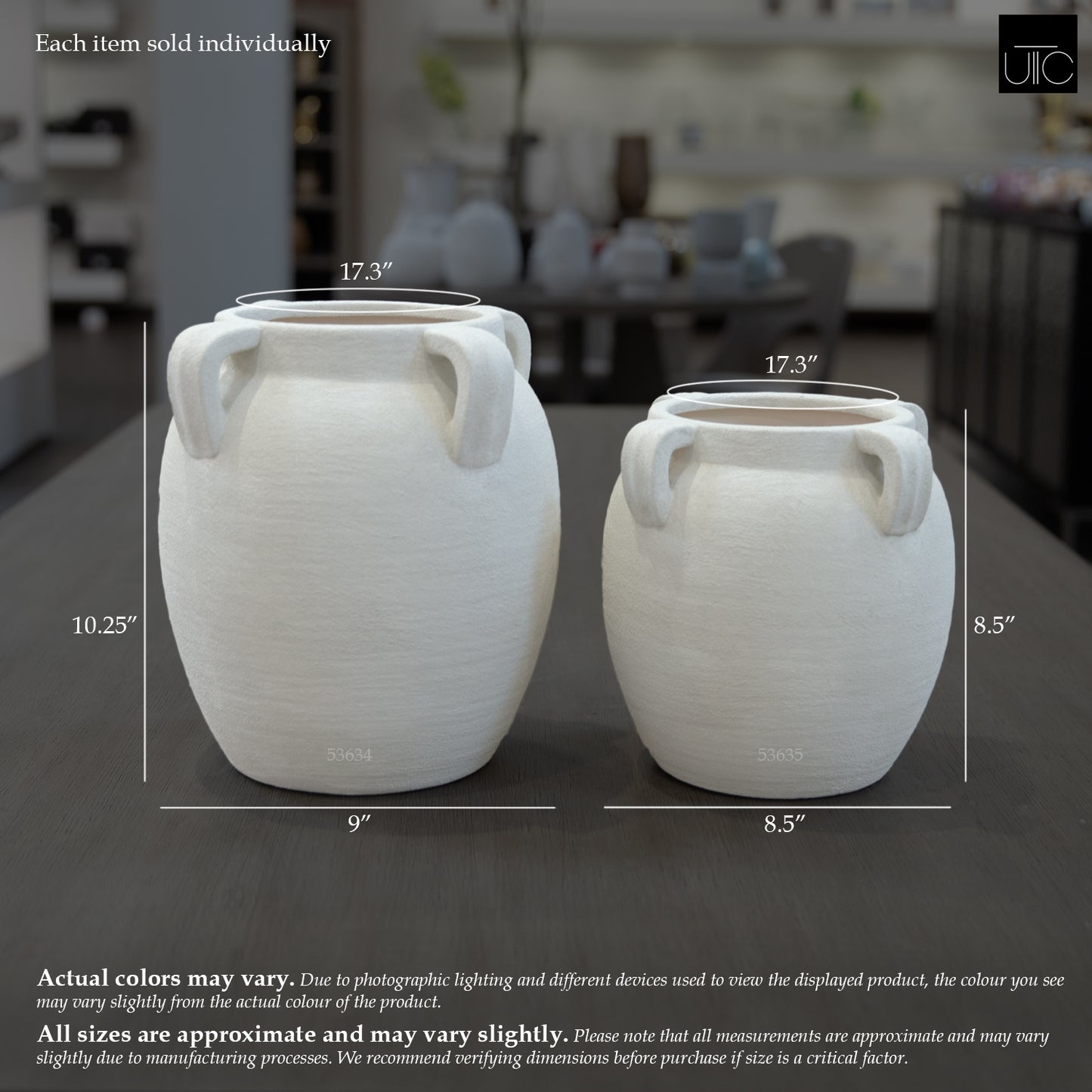 Aldora Multi-Handle Amphora Clay Jar
