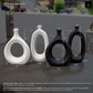 Nelya Sculptural Donut Ceramic Vase