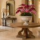 Zale Classic Fluted Garden Urn Planter with Pedestal