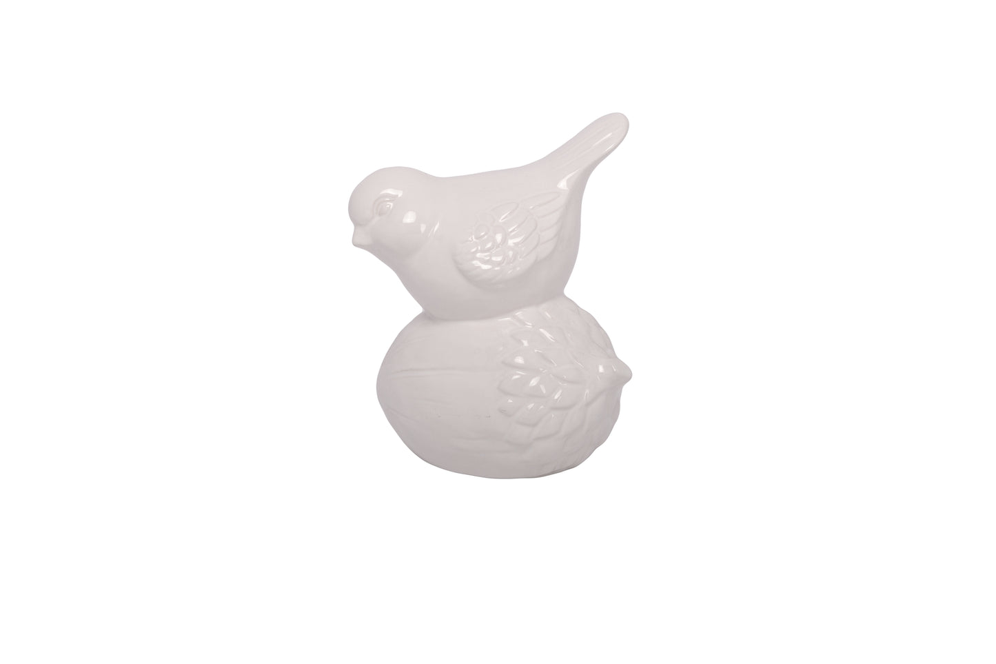 Ceramic Bird Figurine Gloss