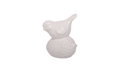 Ceramic Bird Figurine Gloss