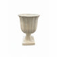 Decorative urn on a white background
