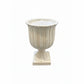 Decorative urn on a white background