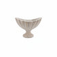 Decorative stone bowl on a white background