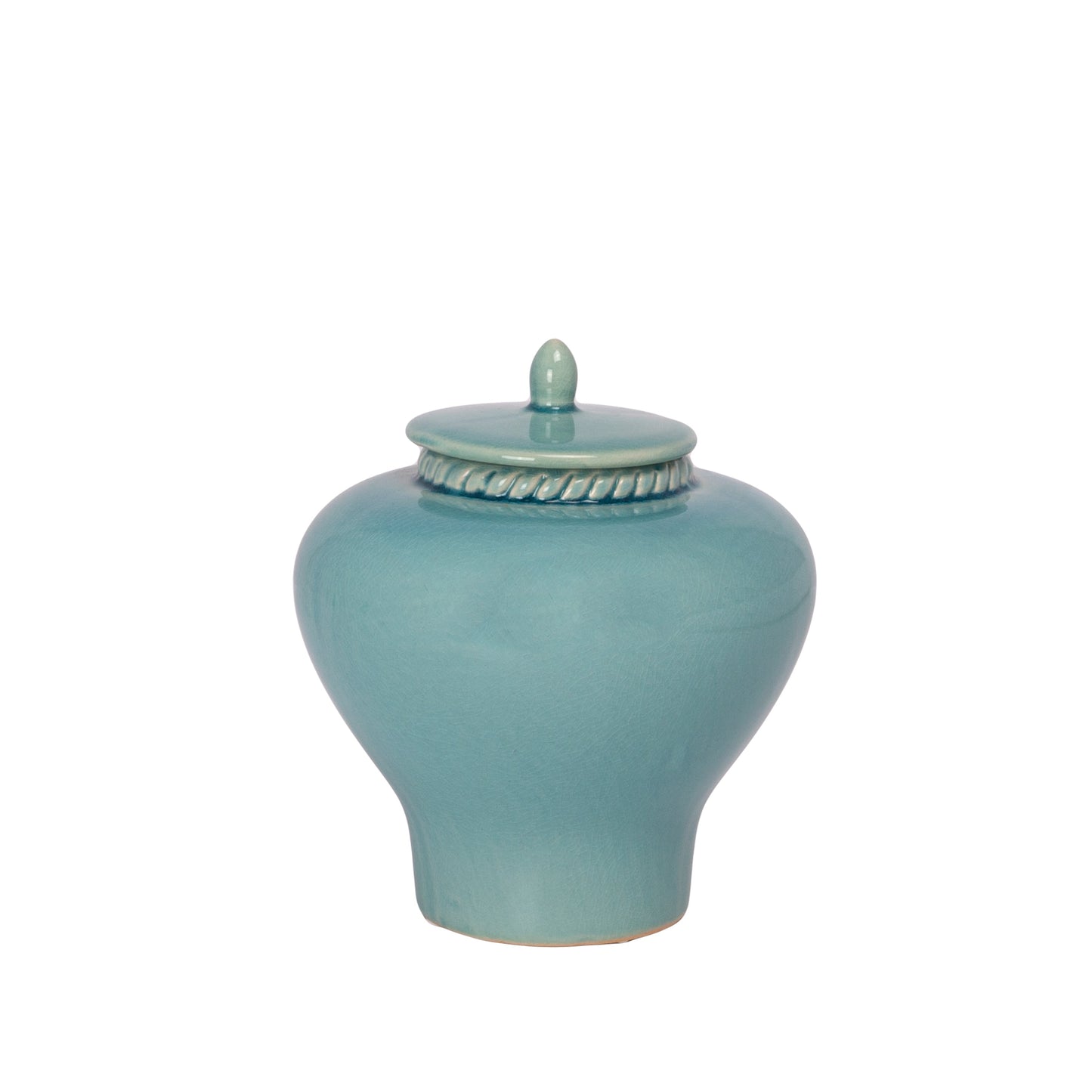 Diona Ceramic Chinoiserie Ginger Temple Jar