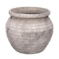 Della Rustic Jar-Style Cement Planter