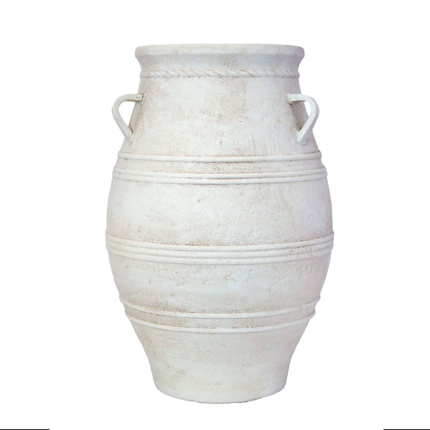 Arina Bulbous Amphora Planter with Loop Handles