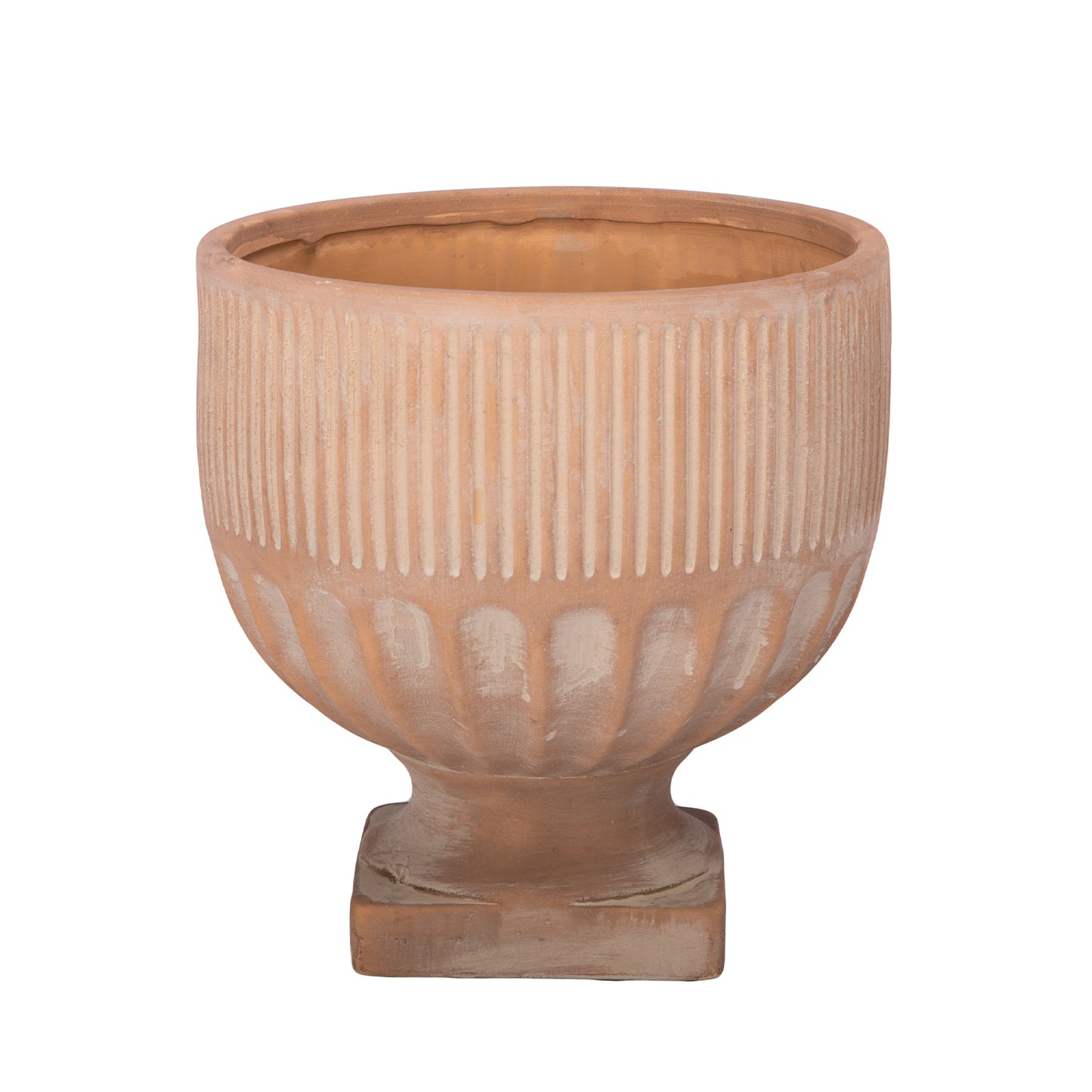 Lou Goblet-Style Pedestal Planter