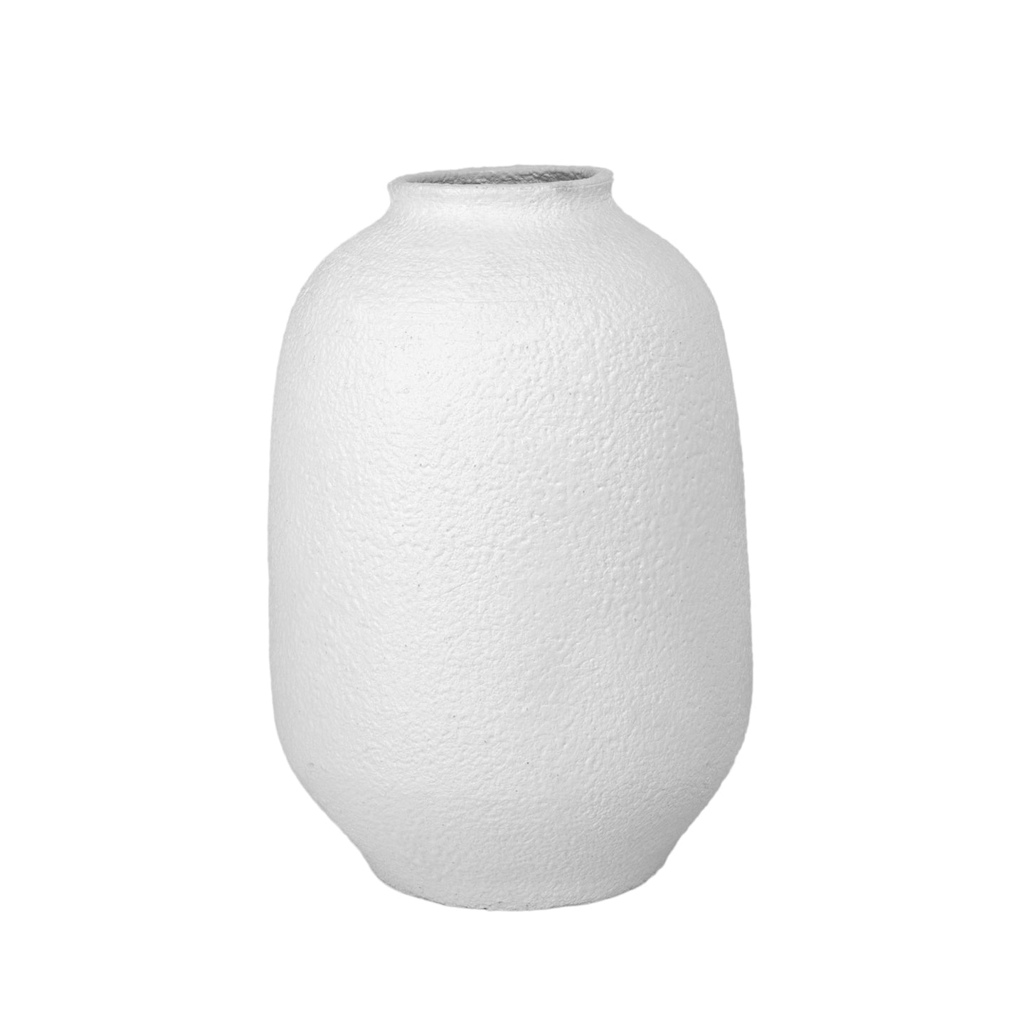 Galina Pebble-Textured Ceramic Vase