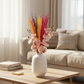 Galina Pebble-Textured Ceramic Vase