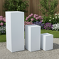 Rune Modern Fiberglass Display Pedestal Column