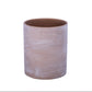 Tarni White Wash Terracotta Ceramic Pot