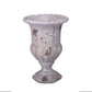 Evgeny Fluted Pedestal Urn Planter with Petal Rim