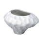 Lana Faceted Ovoid Cement Vase