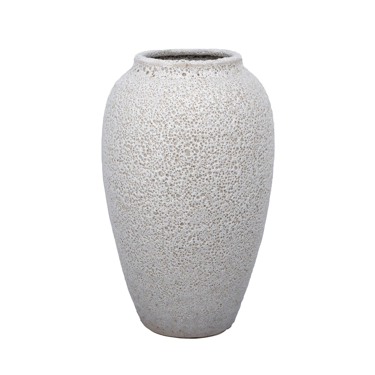 Cherith Ceramic Lava Texture Spherical Vase