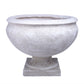 Nixie Classical Urn Bowl Planter with Pedestal Base