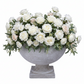 Nixie Classical Urn Bowl Planter with Pedestal Base