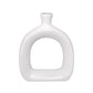 Maryna Sculptural Open Ceramic Donut Vase