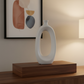 Nelya Sculptural Donut Ceramic Vase